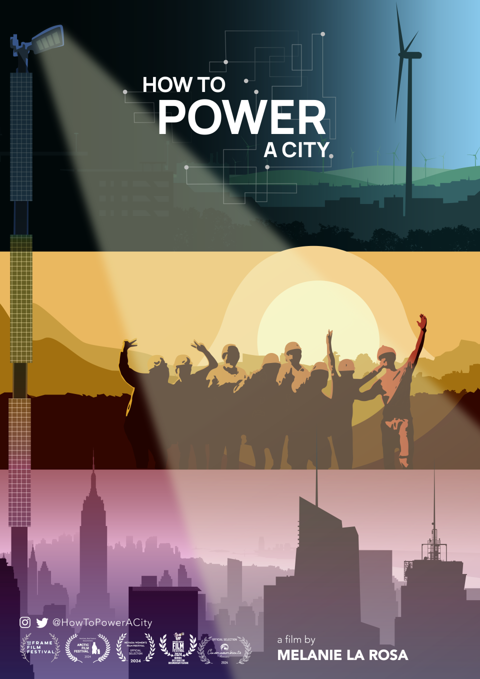 Film poster for How To Power A City.